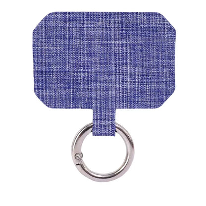 Sturdy Cloth Mobile Phone Lanyard Straps Tether Tabs Gasket Anti-Lost Safety Lanyard Cards with Metal Ring for Iphone Samsung