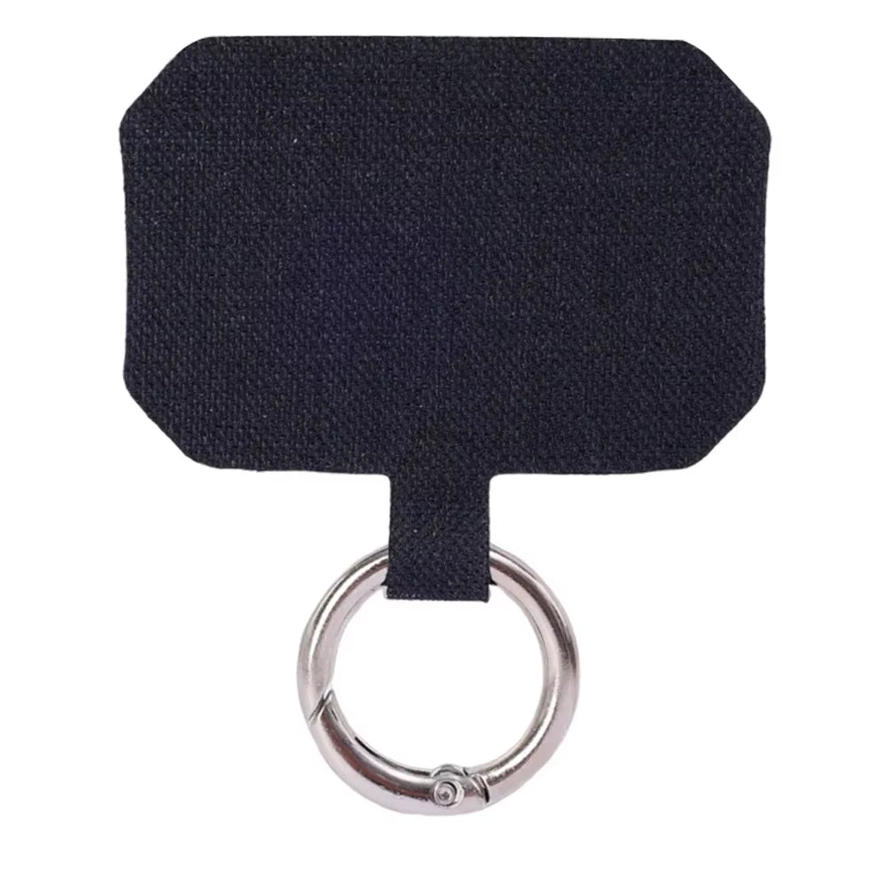 Sturdy Cloth Mobile Phone Lanyard Straps Tether Tabs Gasket Anti-Lost Safety Lanyard Cards with Metal Ring for Iphone Samsung