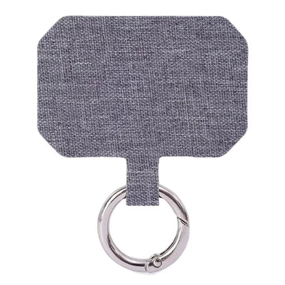 Sturdy Cloth Mobile Phone Lanyard Straps Tether Tabs Gasket Anti-Lost Safety Lanyard Cards with Metal Ring for Iphone Samsung